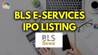 LIVE BLS EServices IPO Listing  Digital Business Correspondence Services Provider  N18L [upl. by Angeline710]