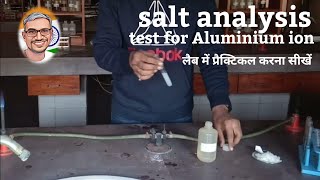 aluminium ion salt analysis Al3 neet [upl. by Eleazar]