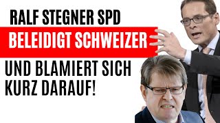 SPD Ralf Stegner kassiert eine Abreibung von Schweizer Chefredakteur 😄 [upl. by Miahc530]