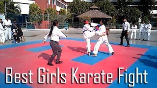 Girls Karate Fight India 2017 [upl. by Norda]