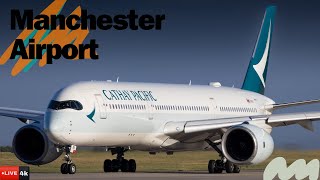 LIVE Manchester Airport Plane Spotting [upl. by Cello914]