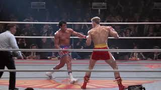 Rocky vs Drago Stallone vs Lundgren  Part 2 [upl. by Notfol]