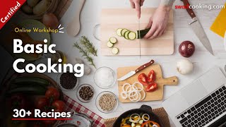 How To Learn Cooking In 12 days  Cooking Course For Beginners  Basic To Advance Cooking Class [upl. by Morrison259]