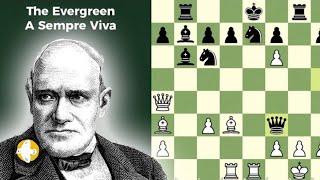 quotThe Immortal Gamequot 1851  Anderssens daring sacrifices leading to a stunning checkmate [upl. by Adur]