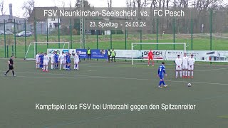 Fussball Landesliga FSV Neunkirchen Seelscheid vs FC Pesch [upl. by Jase924]