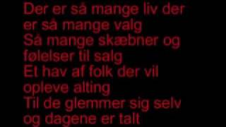 UFO Yepha Fluen på væggen lyrics [upl. by Namas]