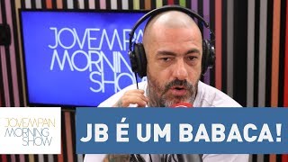 TRETA Fogaça dispara quotJB é um babacaquot [upl. by Eizzik927]