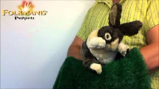 2571 Folkmanis BABY DUTCH RABBIT [upl. by Sibell440]