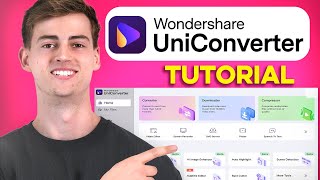 Wondershare uniconverter 15 Tutorial  A must have editing tool for creators [upl. by Armando611]