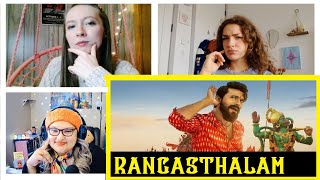 RANGASTHALAM Trailer Reaction Ram Charan Samatha ramcharan [upl. by Ayal]