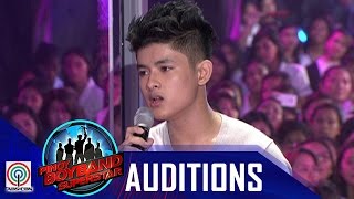 Pinoy Boyband Superstar Judges’ Auditions Gabiel Umali– “Torn” [upl. by Kaliope]