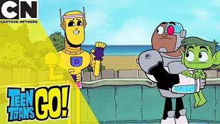 Teen Titans Go  Whos the Best Bro  Cartoon Network UK [upl. by Aihsekel]