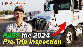 CDL Class A PreTrip Inspection COMPLETE GUIDE 2024 [upl. by Tereve]