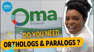 Need orthologs and paralogs Try OMA [upl. by Nnail594]