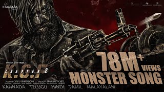 The Monster Song  KGF Chapter 2  Adithi Sagar  Ravi Basrur  Yash  Sanjay Dutt  Prashanth Neel [upl. by Neenaej]