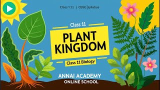 Exploring the Plant Kingdom Unraveling Natures Green Wonders in Class 11 Biology [upl. by Vaden]