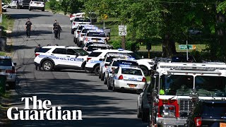 Four police officers killed in shooting at North Carolina home [upl. by Baugh]