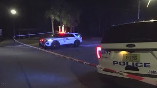 JSO Man who stabbed construction worker shot by officers in North Jacksonville [upl. by Mcclenon]