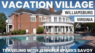 Vacation Village Williamsburg Virginia 2 bedroom resort tour Interval international [upl. by Adara776]