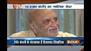 ExRaymond tycoon Vijaypath Singhania stands against son Gautam over property dispute [upl. by Llerat]