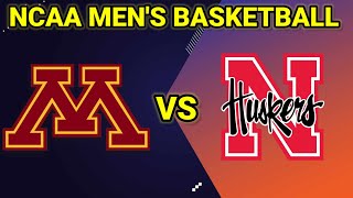 Minnesota vs Nebraska  2024 NCAA MENS BASKETBALL LIVE SCORE [upl. by Kera]