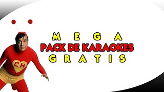 Descargar Mega Pack de 【 3000 KARAOKES 】Variados en Mp4 Gratis ▷ De la A  Z [upl. by Eelyrehc]