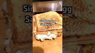 Simplest Egg Sandwich From BrownBread healthylifestyle healthybreakfast viralshorts viralvideo [upl. by Etteiluj]