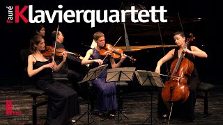 Gabriel FaurÃ© Klavierquartett cMoll op 15  Oberon Trio feat Simone v Rahden [upl. by Wiltshire]