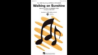 Walking on Sunshine 2Part Choir  Arranged by Mac Huff [upl. by Florance961]