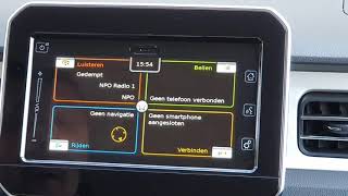 Suzuki Infotainment  Hoe verbind ik mijn telefoon via bluetooth  Instructievideo [upl. by Haerle]