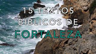 15 TEXTOS BIBLICOS DE FORTALEZA [upl. by Piotr]