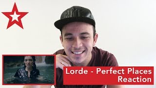 Lorde  Perfect Places Official Video  Reaction [upl. by Silletram]