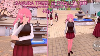 SAKURA TREES IS FINALLY OUT FAN GAME YANDERE SIMULATOR FOR ANDROID AND PC 🎀DL🎀 [upl. by Madelina]