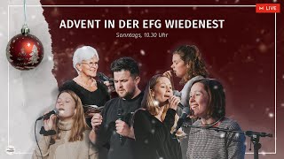 Gottesdienst am 01 Advent mit Knut Stielow  01122024  EFG Wiedenest [upl. by Dercy]