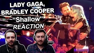 Singers FIRST TIME ReactionReview to quotLady Gaga Bradley Cooper  Shallow Live in Las Vegasquot [upl. by Ecnadnac]