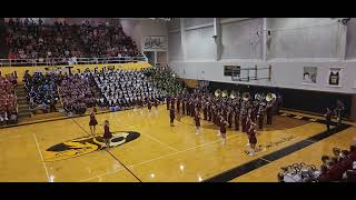 Woodridge Marching Band at Cuyahoga Falls Band Preview [upl. by Nabe]