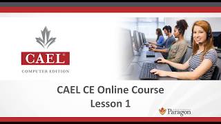 CAEL CE Online Course  Lesson 1 Speaking [upl. by Elagibba759]