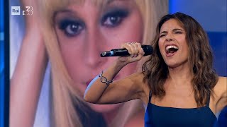 Serena Rossi canta quotIo non vivo senza tequot  La TV fa 70 del 28022024 [upl. by Haskins486]