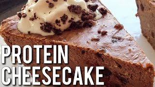 Bodybuilding Protein Cheesecake 27g PROTEIN PER SLICE [upl. by Ayinat685]