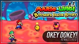 Okey Dokey Normal Battle Remaster ► Mario amp Luigi Bowsers Inside Story [upl. by Neilson]