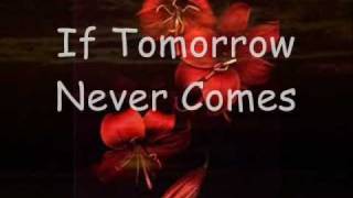 Ronan Keating  If Tomorrow Never Comes Lyrics [upl. by Nigel577]