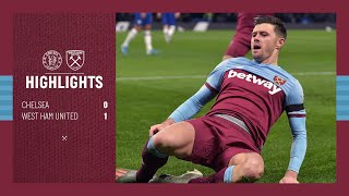 EXTENDED HIGHLIGHTS  CHELSEA 01 WEST HAM UNITED [upl. by Ardnaxila]