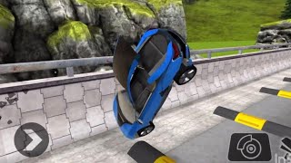 overturning of the carBeamng driveBeamng crash [upl. by Adyol]