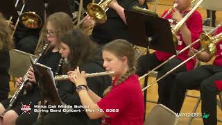 White Oak Middle School Spring Band Concert  May 15 2023 [upl. by Mohamed]