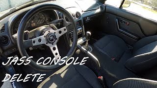 MX5 TRACKCAR Center Console  Miata Pt 11 [upl. by Ariuqahs476]