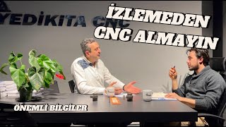 CNC ALMAK İSTEYEN KİŞİLER İÇİN ÖZEL [upl. by Ennahtebazile]