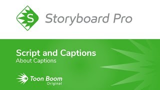 How to Use Captions with Storyboard Pro [upl. by Eatnoid910]