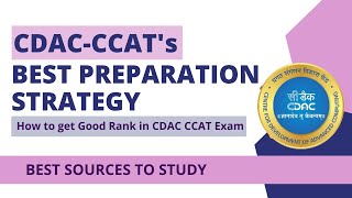 CDAC CCAT Exams Best Preparation strategy  How to get good rank in CDAC  Best CDAC Preparation [upl. by Natsyrt]