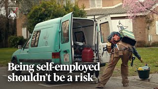 Being selfemployed shouldn’t be a risk  AXA UK [upl. by Mallen294]