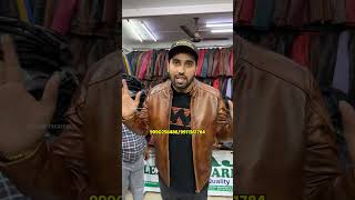 100 Genuine Leather Jackets सबसे सस्ती😱😱 500000Rs Prize😳😳 [upl. by Enihsnus393]